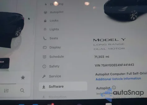 2022 Tesla Model Y Long Range Dual Motor All-Wheel Drive from USA, damaged, VIN 7SAYGDEE4NF441443